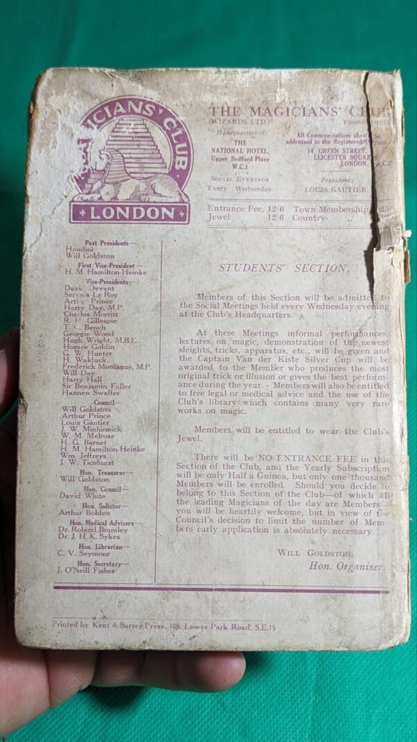 Livro RARO Something New in Magicby Ned Williams - "EM INGLÊS"  FRETE GRÁTIS (UK) - Image 9