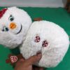 Brinquedo de Pelúcia Build A Bear Snow Cute Girl Snowman Plush  2019 - ORIGINAL - USADO - Imagem 2