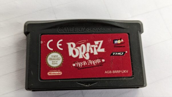 Cartucho de videogame Bratz Rock Angels Gameboy Advance (Nitendo) - FRETE GRÁTIS - Usado UK