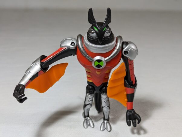 Figura de 2020 - Ben 10 Alien Armor Jetray Series Omni-Kix 13cm 66 gramas - USADO (UK) - PREÇO DO FRETE NA DESCRIÇÃO - Image 2