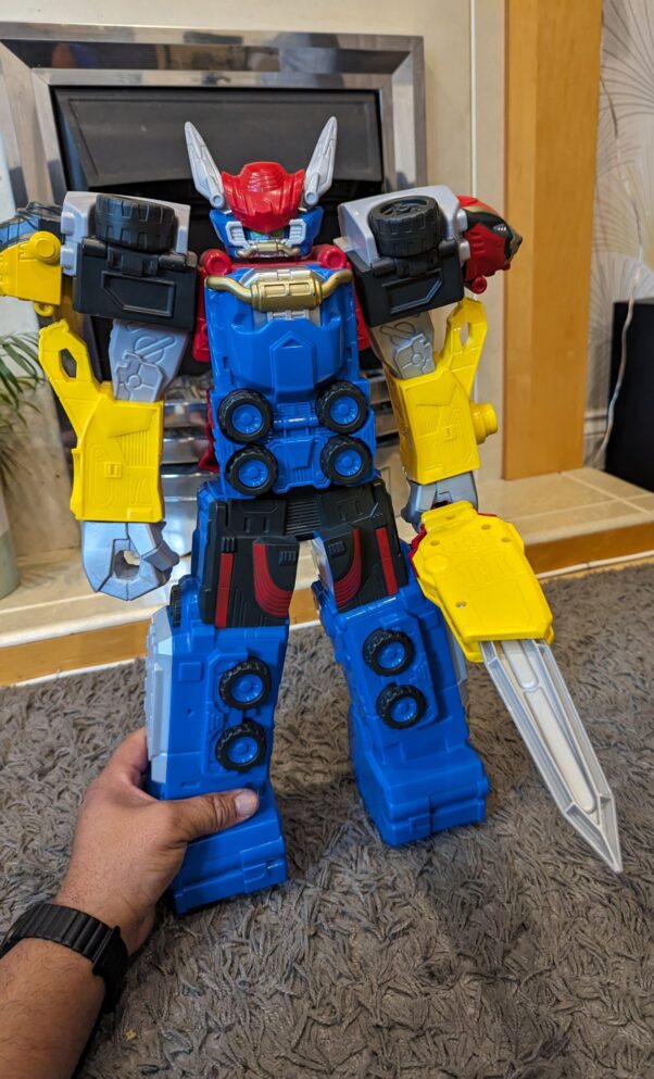 Figura de 2019 - POWER RANGERS BEAST MORPHERS 50cm- Hasbro/SCG – 1238 GRAMAS - Usado - Image 2