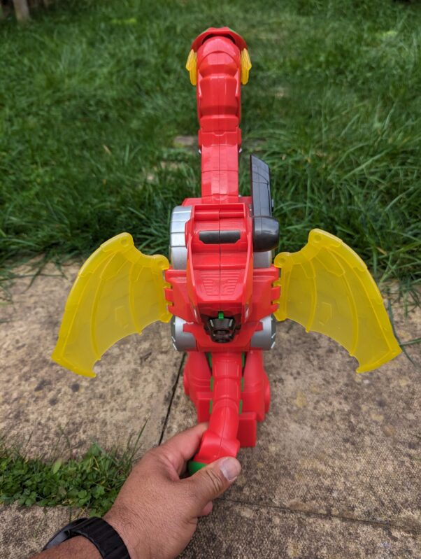Figura de 2018 - Power Rangers Dragon Thunderzord 41cm - Hasbro - USADO FRETE GRÁTIS UK - Image 6