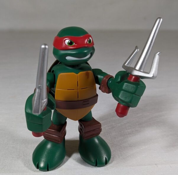 Figura de 2014 - Tartaruga Ninja Raphael 15cm 211 gramas - USADO (UK) - PREÇO DO FRETE NA DESCRIÇÃO