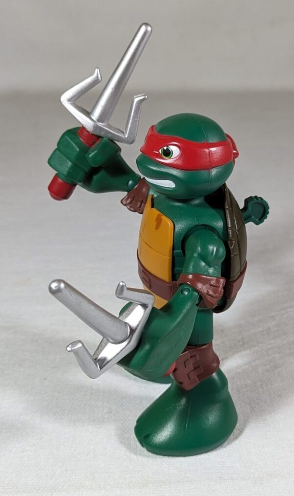 Figura de 2014 - Tartaruga Ninja Raphael 15cm 211 gramas - USADO (UK) - PREÇO DO FRETE NA DESCRIÇÃO - Image 3