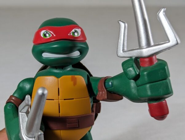 Figura de 2014 - Tartaruga Ninja Raphael 15cm 211 gramas - USADO (UK) - PREÇO DO FRETE NA DESCRIÇÃO - Image 2