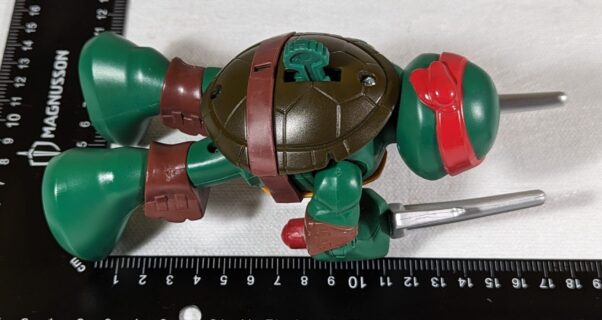 Figura de 2014 - Tartaruga Ninja Raphael 15cm 211 gramas - USADO (UK) - PREÇO DO FRETE NA DESCRIÇÃO - Image 8