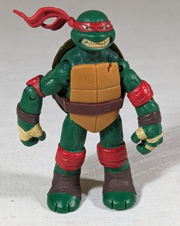 Figura de 2016 - Tartaruga Ninja Raphael 11cm 75 gramas - USADO (UK) - PREÇO DO FRETE NA DESCRIÇÃO