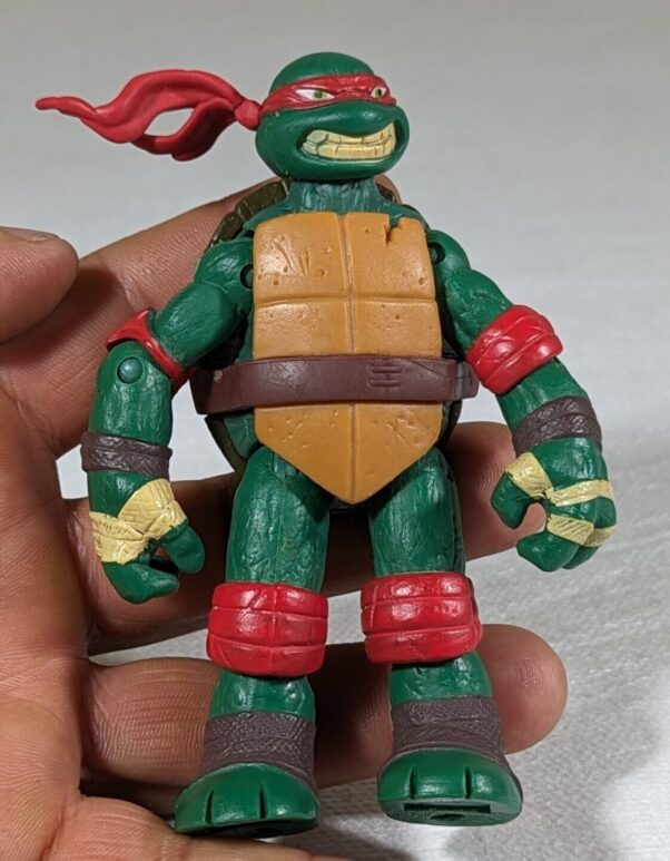 Figura de 2016 - Tartaruga Ninja Raphael 11cm 75 gramas - USADO (UK) - PREÇO DO FRETE NA DESCRIÇÃO - Image 2