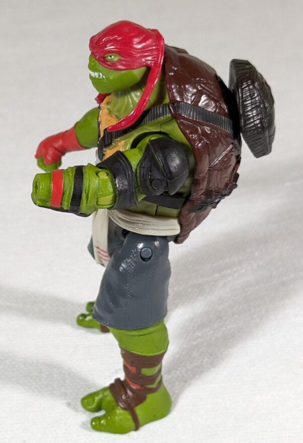 Figura de 2015 - Tartaruga Ninja Raphael 13cm 106 gramas (SEM UMA MÃO) - #4 USADO (UK) - PREÇO DO FRETE NA DESCRIÇÃO - Image 6
