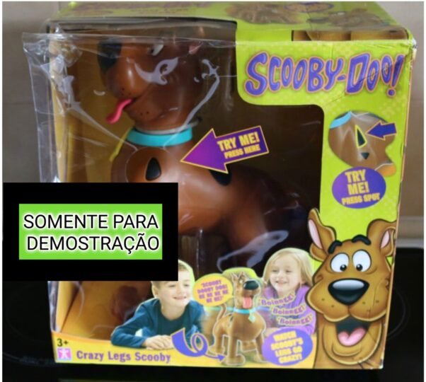 Figura de 2015 - Scooby Doo a Pilha e com Voz -  Usado - FRETE GRÁTIS - Image 3