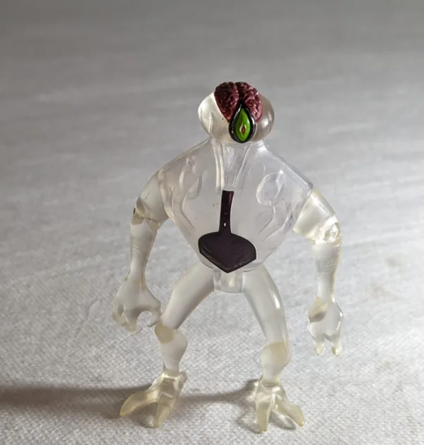 Figura Ben 10 Alien Force DNA ALIEN - ALIEN ADN (Clear Version) - 23gramas - USADO (UK) PREÇO DO FRETE NA DESCRIÇÃO