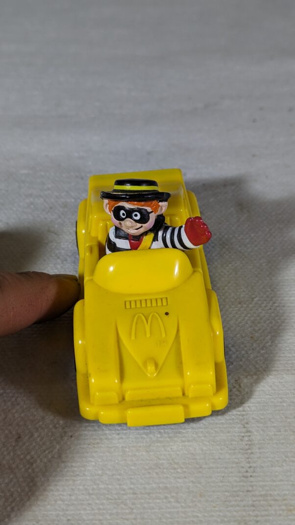 Figura de 1991 – McDonald’s Hamburglar (coleção desconhecido) –43GRAMAS - USADO (UK) PREÇO DO FRETE NA DESCRIÇÃO