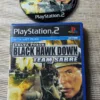PS2 ORIGINAL MÍDIA FÍSICA E MANUAL (PAL) DELTA FORCE BLACK HAWK DOWN (TEAM SABRE) (TEM IDIOMA ESPANHOL) – 190 gramas – USADO (UK) PREÇO DO FRETE NA DESCRIÇÃO