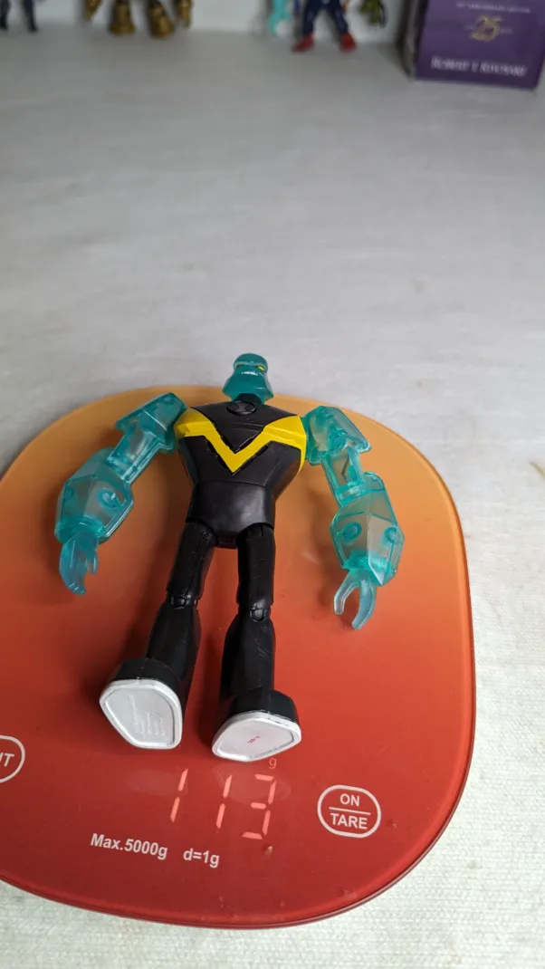 BEN 10 DIAMONDHEAD - DIAMANTE – 113 GRAMAS – USADO (UK) PREÇO DO FRETE NA DESCRIÇÃO - Image 3