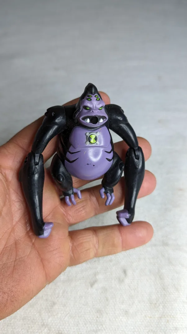 BEN 10 SPIDERMONKEY (MACACO ARANHA) - 52 GRAMAS – USADO (UK) PREÇO DO FRETE NA DESCRIÇÃO