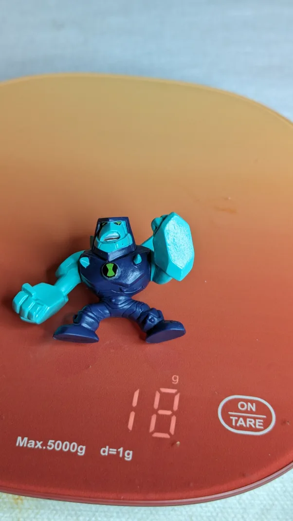BEN 10 DIAMONDHEAD N°3 ( MINI FIGURES ) DIAMANTE - 18 GRAMAS – USADO (UK) PREÇO DO FRETE NA DESCRIÇÃO - Image 3
