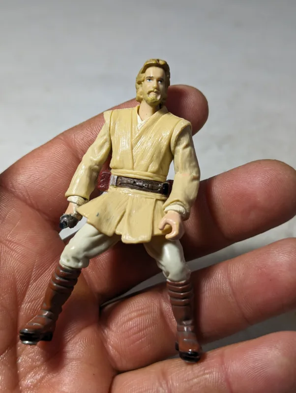FIGURA STAR WARS OBI-WAN KENOBI - 18gramas  – USADO (UK) PREÇO DO FRETE NA DESCRIÇÃO