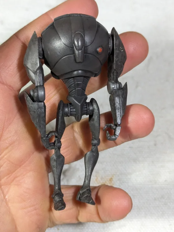 STAR WARS THE CLONE WARS - 2008 - SUPER BATTLE DROID - 25 GRAMAS - – USADO (UK) PREÇO DO FRETE NA DESCRIÇÃO - Image 2