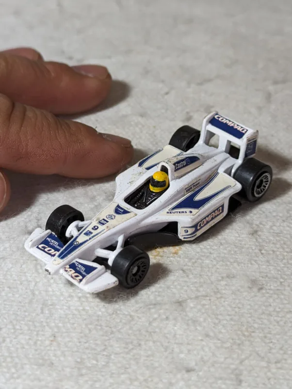 MCDONALD'S HOTWHEEL WILLIAMS F1 BMW CAR (DIECAST) – 37GRAMAS – USADO (UK) PREÇO DO FRETE NA DESCRIÇÃO - Image 2