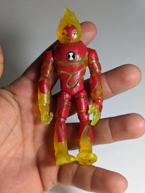 Ben 10 HEATBLAST (CHAMA) – 40gramas – USADO (UK) PREÇO DO FRETE NA DESCRIÇÃO