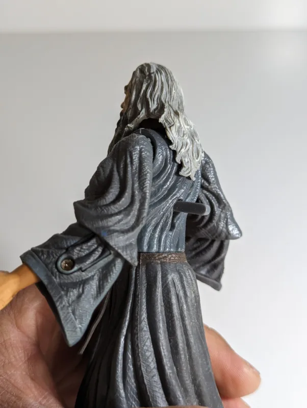 SENHOR DOS ANÉIS GANDALF - MARVEL 2001 – 102 GRAMAS – #1 USADO (UK) PREÇO DO FRETE NA DESCRIÇÃO - Image 5