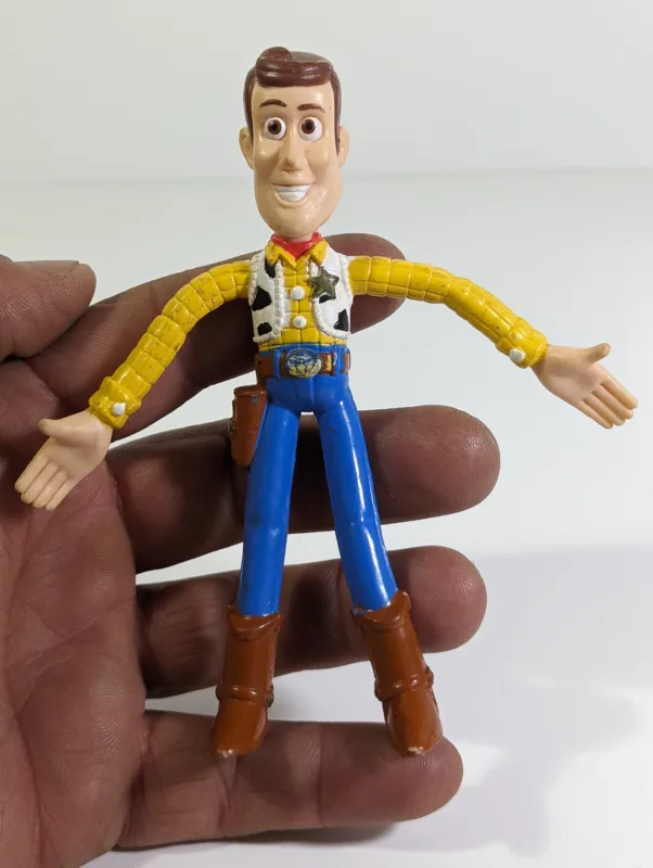 TOY STORY WOODY (SEM CHAPÉU ) – 33 GRAMAS – #1 USADO (UK) PREÇO DO FRETE NA DESCRIÇÃO