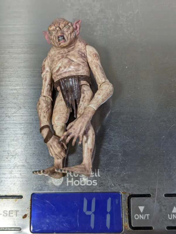 THE HOBBIT GRINNAH THE GOBLIN - 2012– 41GRAMAS – USADO (UK) PREÇO DO FRETE NA DESCRIÇÃO - Image 6