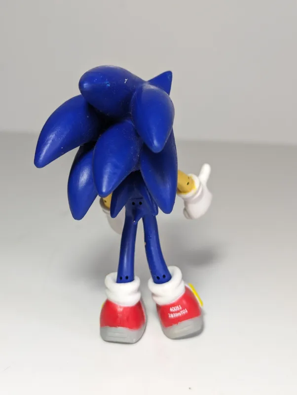 SONIC THE HEDGEHOG SONIC (SEGA - JAKKS) – 77GRAMAS – USADO (UK) PREÇO DO FRETE NA DESCRIÇÃO - Image 3