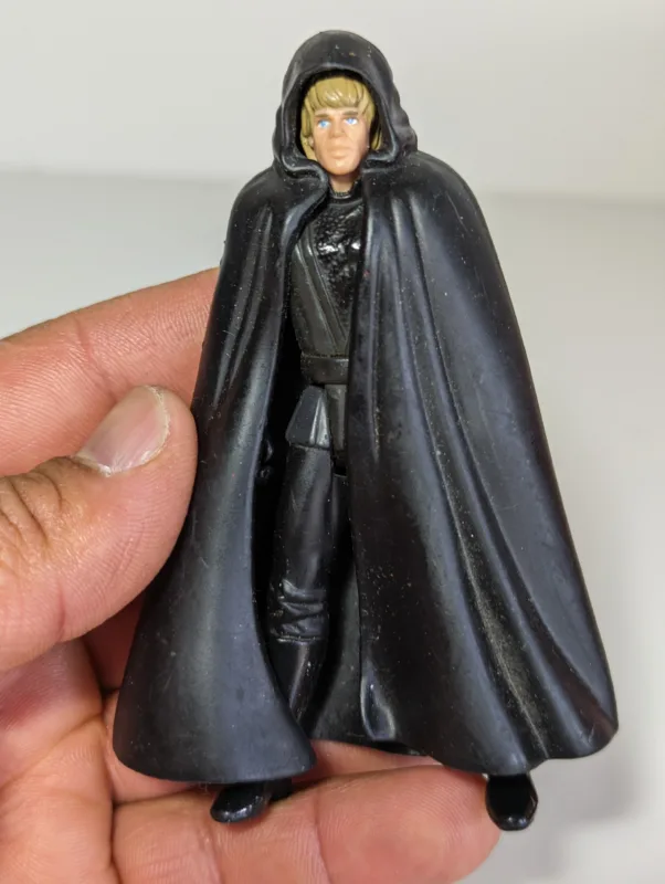 STAR WARS 1996 - THE POWER OF THE FORCE - JEDI KNIGHT LUKE SKYWALKER – 42 GRAMAS – USADO (UK) PREÇO DO FRETE NA DESCRIÇÃO