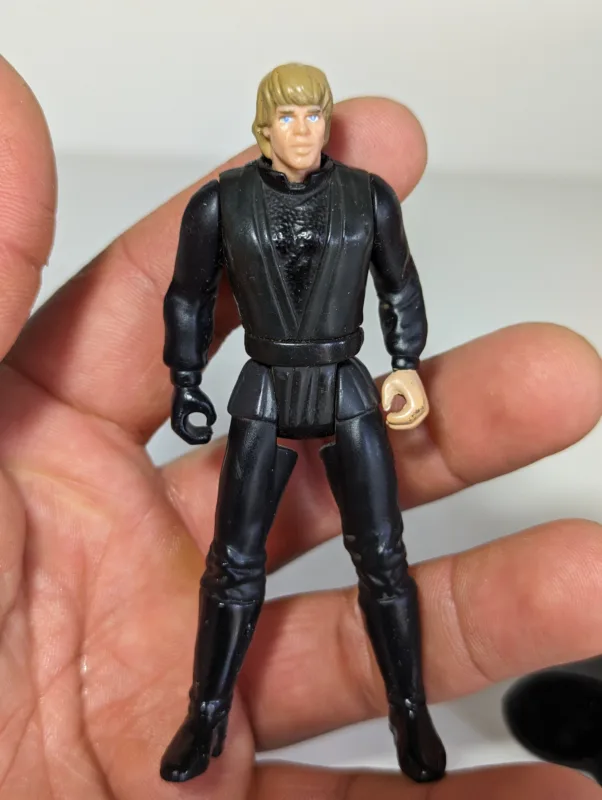 STAR WARS 1996 - THE POWER OF THE FORCE - JEDI KNIGHT LUKE SKYWALKER – 42 GRAMAS – USADO (UK) PREÇO DO FRETE NA DESCRIÇÃO - Image 5