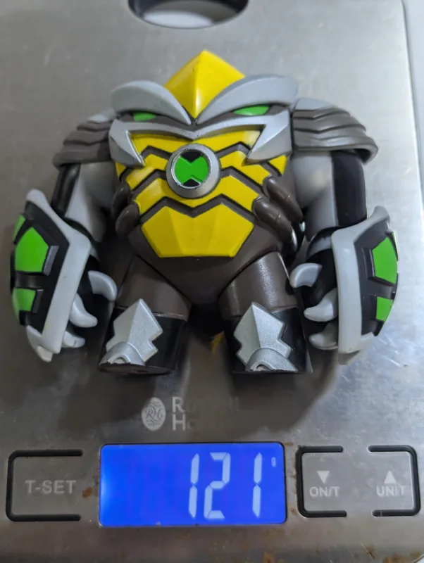 BEN 10 OMNI-KIX ARMOR CANNONBOLT (BALA DE CANHÃO)  – 121 GRAMAS – USADO (UK) PREÇO DO FRETE NA DESCRIÇÃO - Image 4