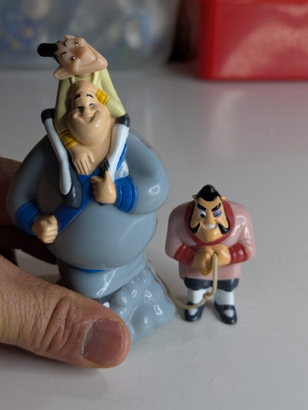 FIGURA DE 1998 MCDONALD'S MULAN CHIEN PO YAO LING – 62 GRAMAS - #3 USADO (UK) PREÇO DO FRETE NA DESCRIÇÃO - Image 3