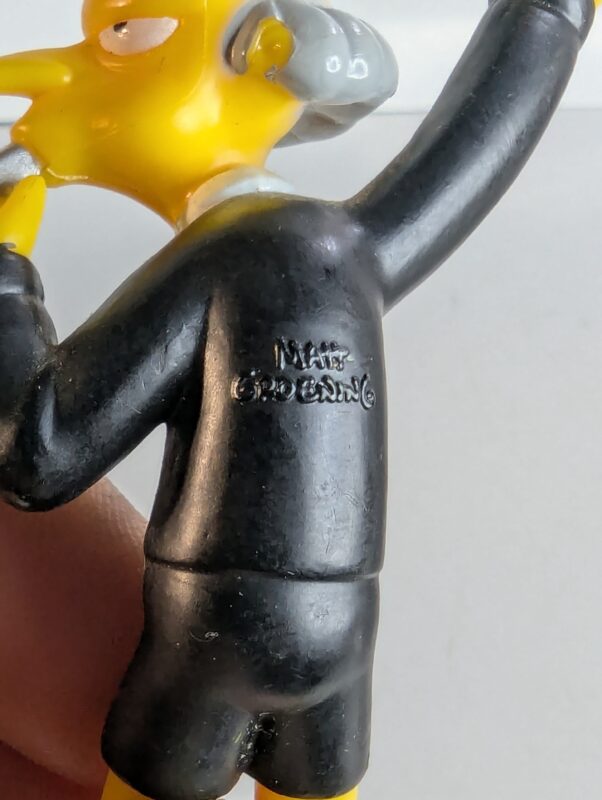 FIGURA DOS SIMPSONS Mr BURNS (THE SIMPSONS SPRINGFIELD SOCCER) - BURGER KING 2002 – 31 GRAMAS – #3 USADO (UK) PREÇO DO FRETE NA DESCRIÇÃO - Image 6
