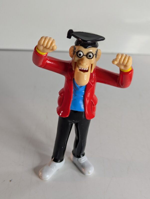 FIGURA DE 2000 – MCDONALD'S THE BASH STREET KIDS (TEACHER) - THE BEANO - 37 GRAMAS – #3 USADO (UK) PREÇO DO FRETE NA DESCRIÇÃO