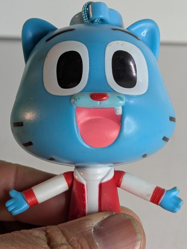 FIGURA DE 2018 O INCRÍVEL MUNDO DE GUMBALL - 38 GRAMAS – #3 USADO (UK) PREÇO DO FRETE NA DESCRIÇÃO - Image 2