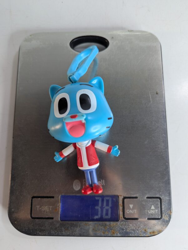 FIGURA DE 2018 O INCRÍVEL MUNDO DE GUMBALL - 38 GRAMAS – #3 USADO (UK) PREÇO DO FRETE NA DESCRIÇÃO - Image 6