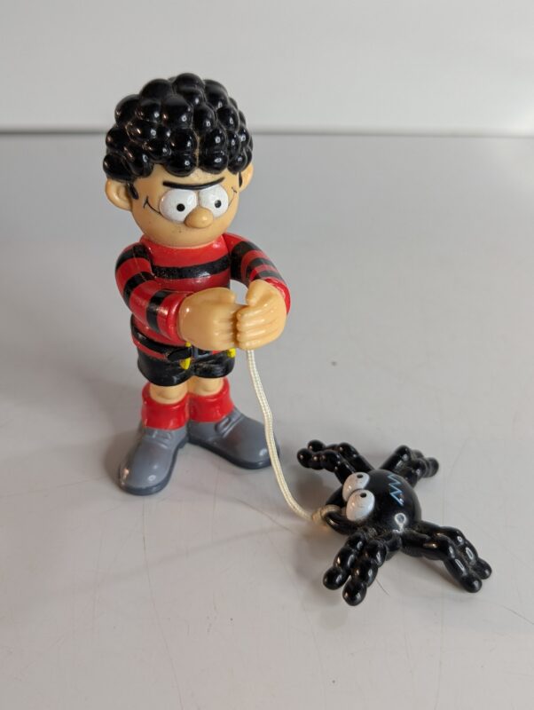FIGURA DE 2000 – MCDONALD'S THE BASH STREET KIDS (DENNIS THE MENACE) - THE BEANO - 37 GRAMAS – #3 USADO (UK) PREÇO DO FRETE NA DESCRIÇÃO