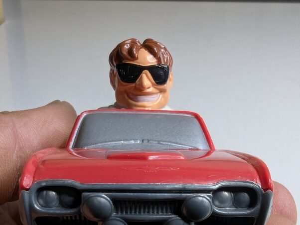DIECAST FORD THUNDERBIRD FLUBBER ACTION T - BIRD - 1992 – 49 GRAMAS – #3 USADO (UK) PREÇO DO FRETE NA DESCRIÇÃO - Image 3