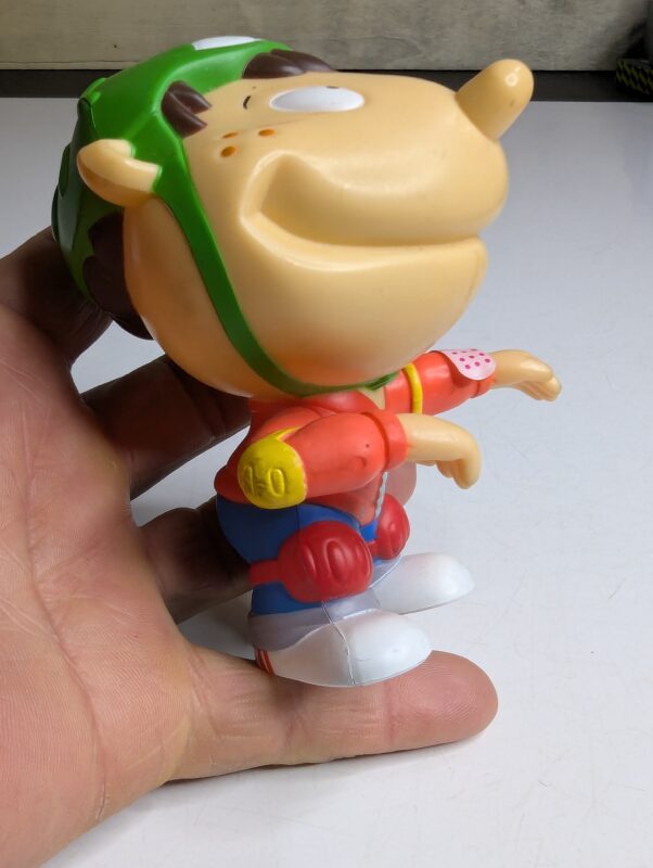 FIGURA DE 2002 – McDonald’s LITTLE MONSTERS (DANGEROUS DAVE) - TV TREVOR - 66 GRAMAS – #3 USADO (UK) PREÇO DO FRETE NA DESCRIÇÃO - Image 5