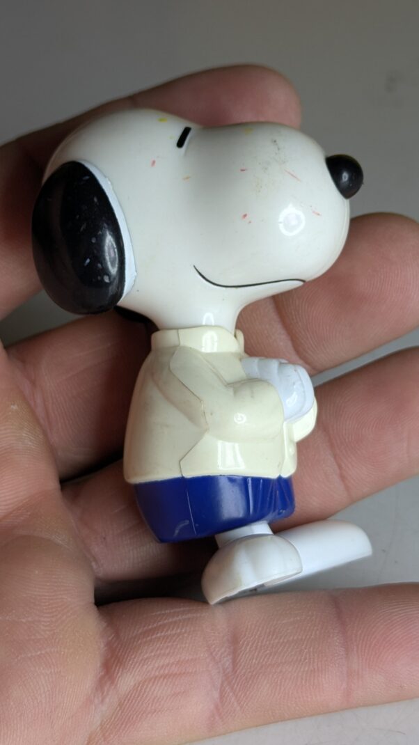 FIGURA DE 1999 MCDONALD'S SNOOPY WORLD TOUR (TAILÂNDIA) - 26 GRAMAS - #4 USADO (UK) PREÇO DO FRETE NA DESCRIÇÃO - Imagem 2