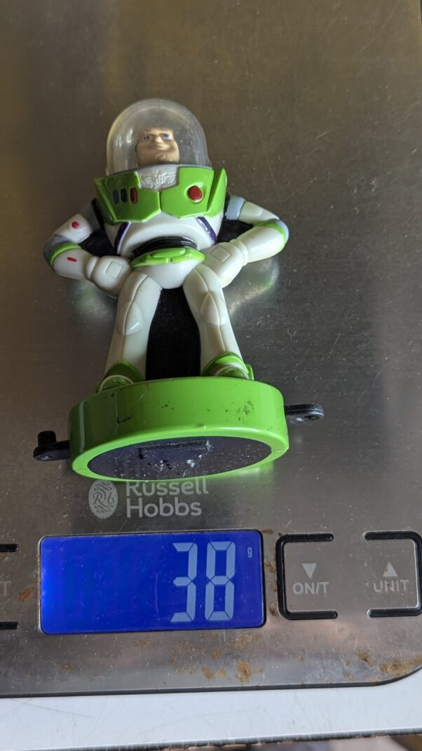 FIGURA DE 1999 - MCDONALD'S TOY STORY BUZZ LIGHTYEAR DISNEY TRAIN (DISNEYLAND PARIS) – 38 GRAMAS – #4 USADO (UK) PREÇO DO FRETE NA DESCRIÇÃO - Imagem 8