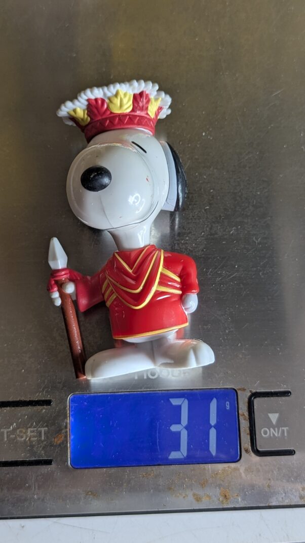 FIGURA DE 1999 MCDONALD'S SNOOPY WORLD TOUR (FILIPINAS) - 31 GRAMAS - #4 USADO (UK) PREÇO DO FRETE NA DESCRIÇÃO - Imagem 7