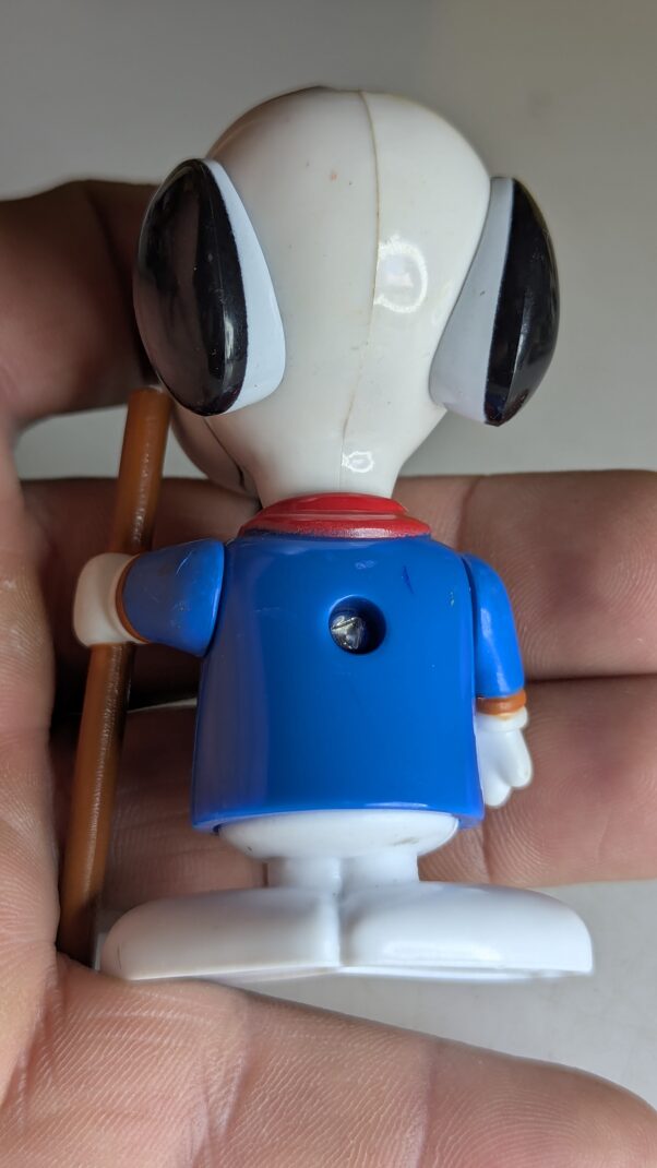 FIGURA DE 1999 MCDONALD'S SNOOPY WORLD TOUR (ITÁLIA) - 29 GRAMAS - #4 USADO (UK) PREÇO DO FRETE NA DESCRIÇÃO - Imagem 7