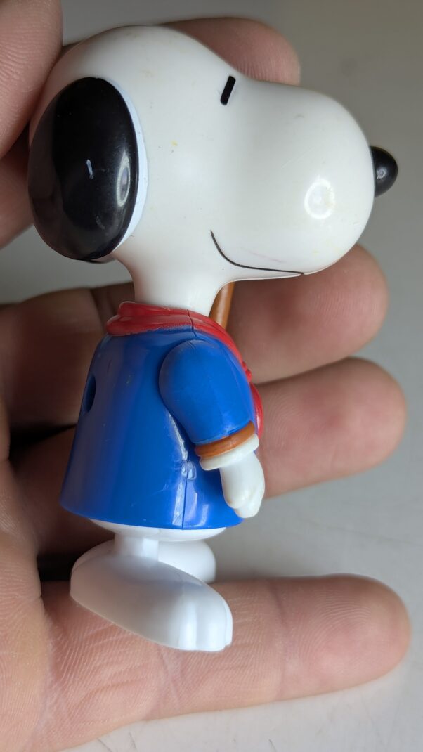 FIGURA DE 1999 MCDONALD'S SNOOPY WORLD TOUR (ITÁLIA) - 29 GRAMAS - #4 USADO (UK) PREÇO DO FRETE NA DESCRIÇÃO - Imagem 3