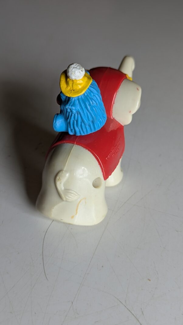 FIGURA DE 1989 - MCDONALD'S ELEPHANT FUN FRY GUY IN CIRCUS PARADE - USADO (UK) PREÇO DO FRETE NA DESCRIÇÃO - Imagem 4