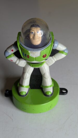 FIGURA DE 1999 - MCDONALD'S TOY STORY BUZZ LIGHTYEAR DISNEY TRAIN – 38 GRAMAS – #4 USADO (UK) PREÇO DO FRETE NA DESCRIÇÃO