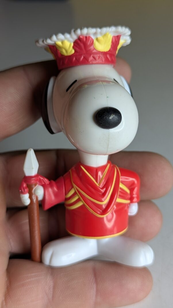 FIGURA DE 1999 MCDONALD'S SNOOPY WORLD TOUR (FILIPINAS) - 31 GRAMAS - #4 USADO (UK) PREÇO DO FRETE NA DESCRIÇÃO - Imagem 2