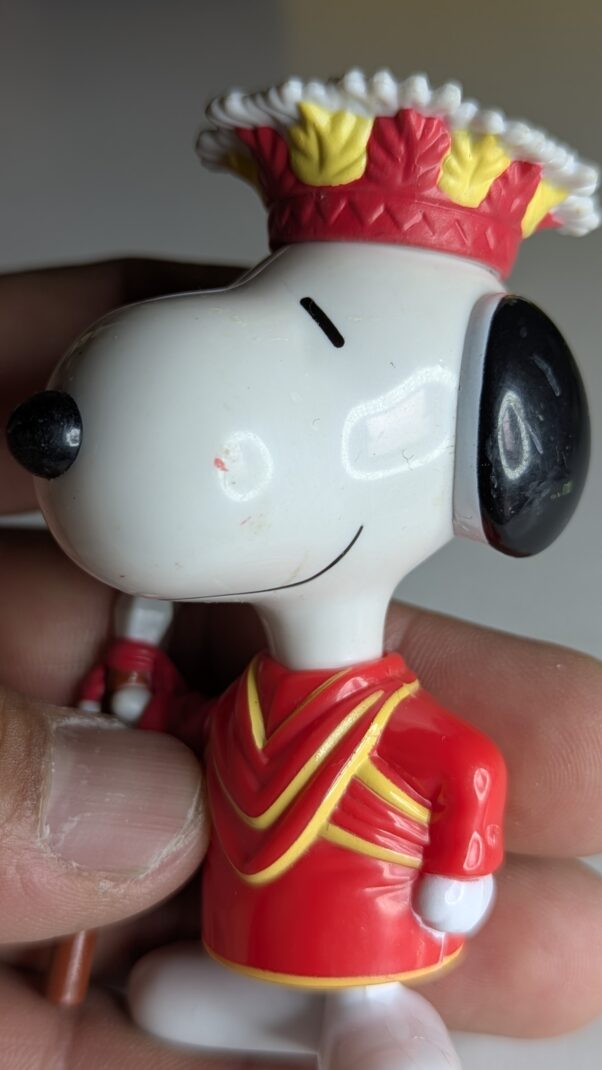 FIGURA DE 1999 MCDONALD'S SNOOPY WORLD TOUR (FILIPINAS) - 31 GRAMAS - #4 USADO (UK) PREÇO DO FRETE NA DESCRIÇÃO - Imagem 3