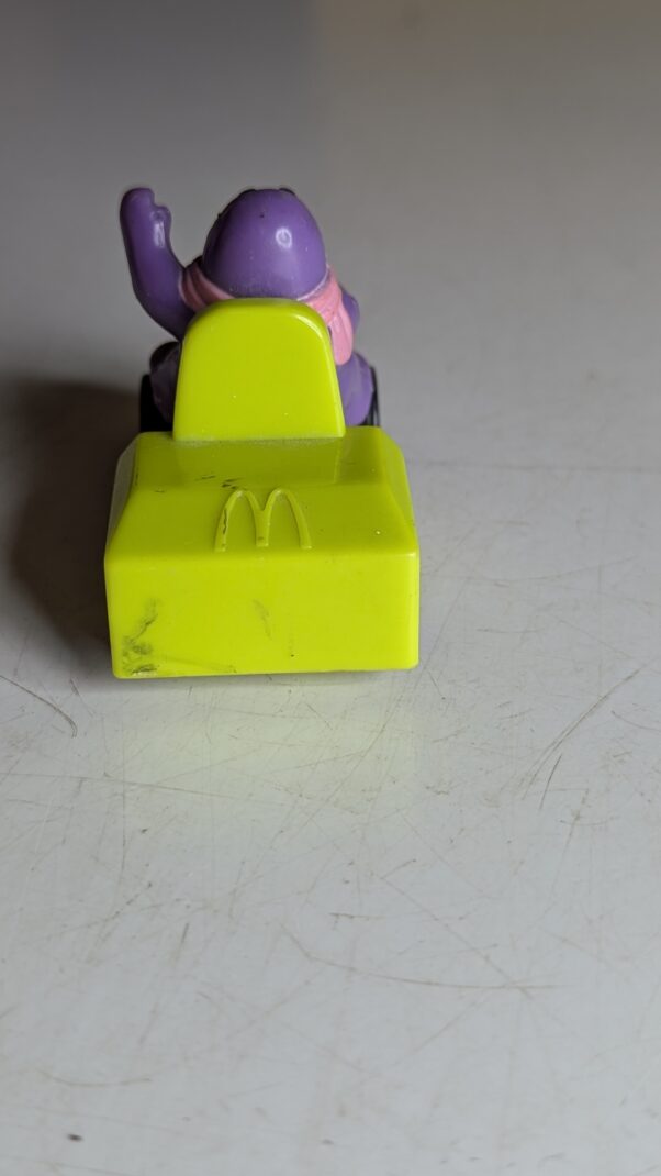 FIGURA DE 1995 – RONALD MCDONALD’S IN SPEEDSTERS GRIMACE – USADO (UK) PREÇO DO FRETE NA DESCRIÇÃO - Imagem 5