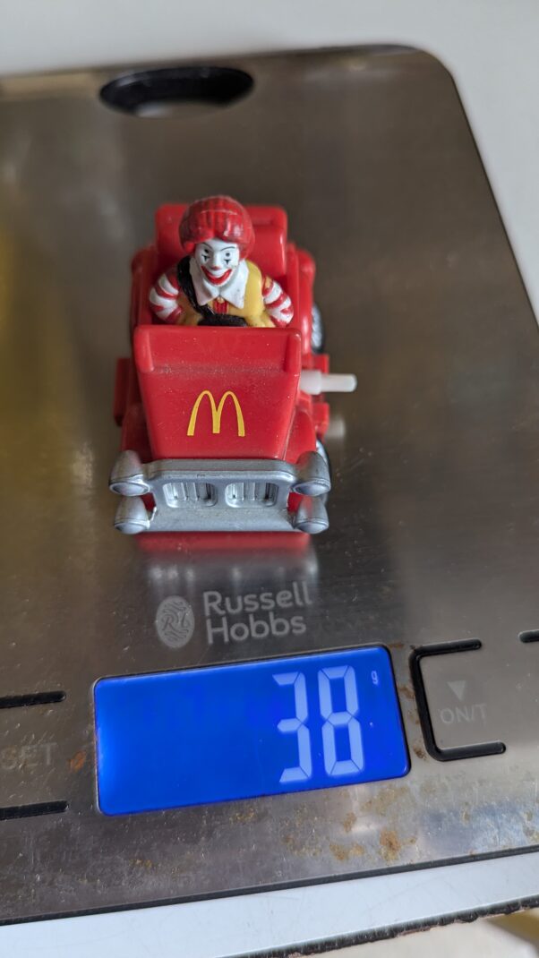 FIGURA DE 1994 – MCDONALD'S DRIVE AND FLY - 39 GRAMAS – USADO (UK) PREÇO DO FRETE NA DESCRIÇÃO (cópia) - Imagem 6